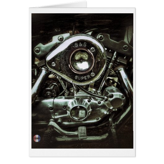 The shiny engine card (Front)