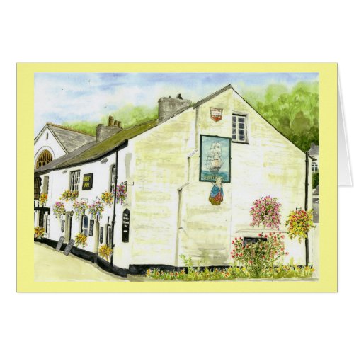 The Ship Inn Polperro Card