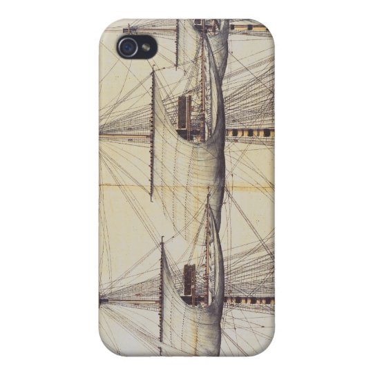 The Ship 'La Ville de Paris' Covers For iPhone 4