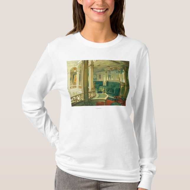 The Ship Patricia, Hamburg-America Line T-Shirt (Front)