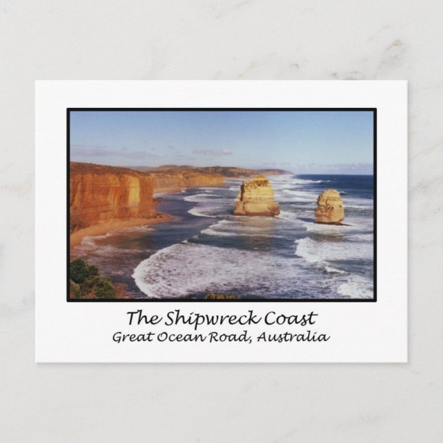 The Shipwreck Coast, Great Ocean Road, Australia Postcard (Front)