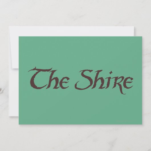 THE SHIRE™ Name Solid (Front)