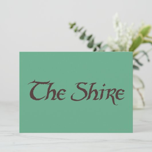 THE SHIRE™ Name Solid (Standing Front)