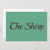 THE SHIRE™ Name Solid (Front/Back)