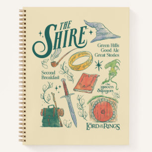THE SHIRE™ Watercolor Collage Graphic Notebook