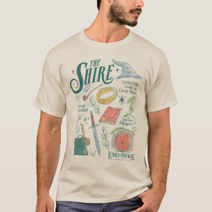 THE SHIRE™ Watercolor Collage Graphic T-Shirt