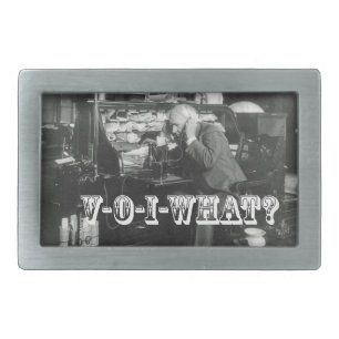 The Shocking Introduction of VoIP Telephone Rectangular Belt Buckle