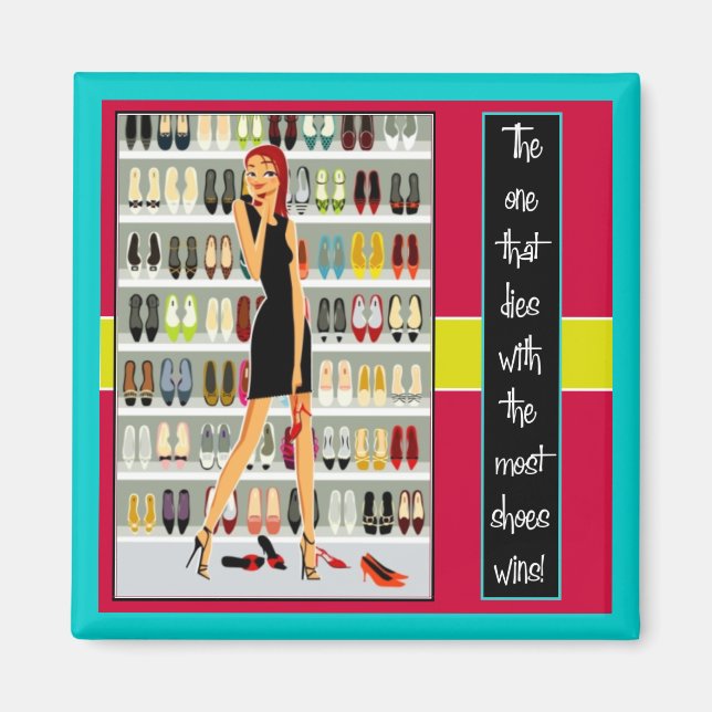 The Shoe Diva Magnet (Front)