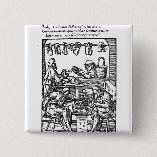 The Shoe Maker Button (Front)
