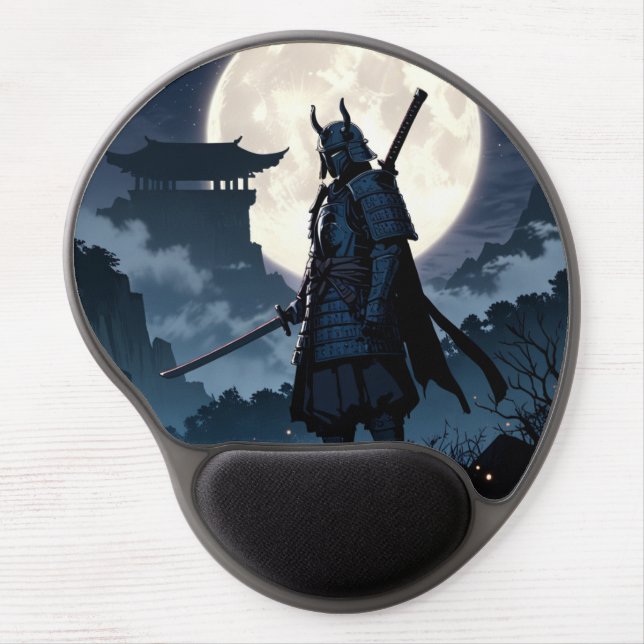 The Shogun’s Command – Mastermind Samurai Lord Mou Gel Mouse Pad (Front)