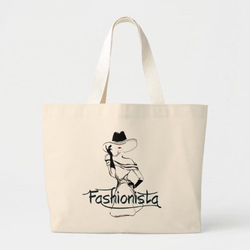 The Shopper Mothers Day Large Tote Bag