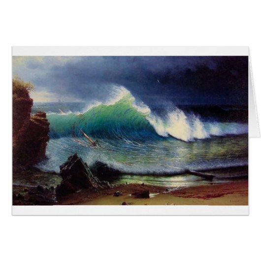 The Shore of the Turquoise Sea Cards (Front Horizontal)
