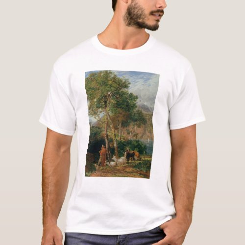 The Shores of Lake Lecco T_Shirt