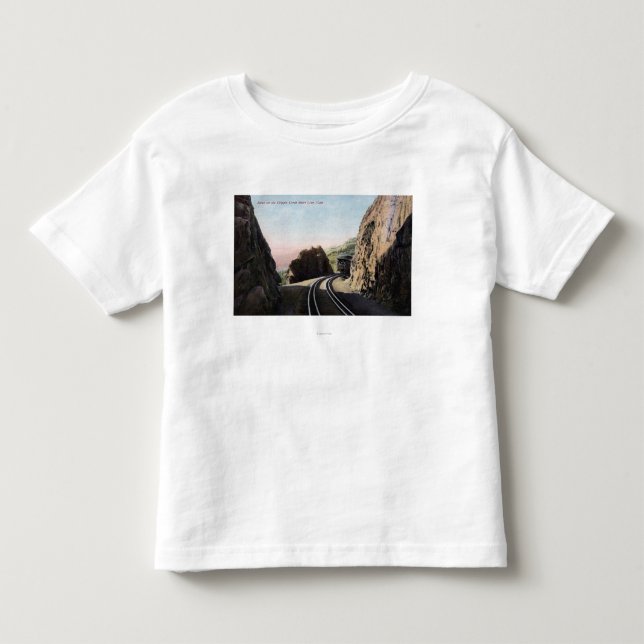 The Short Line Railroad Car Toddler T-shirt (Front)
