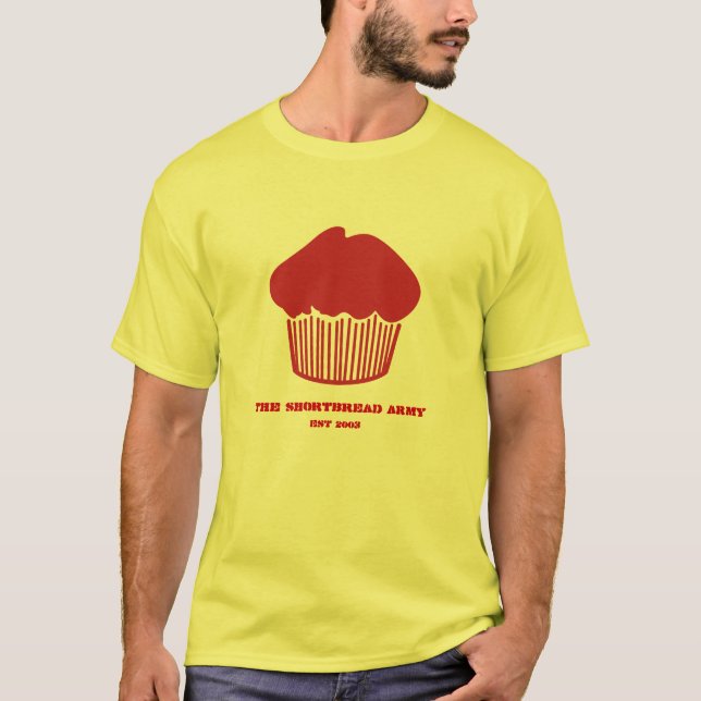The Shortbread Army, EST 2003 T-Shirt (Front)