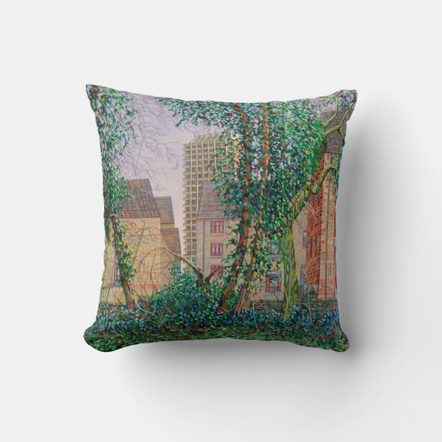 The Shortest Day Throw Pillow (Front)