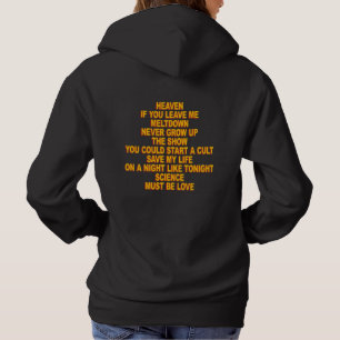 The Show by Niall Horan Track List Hoodie