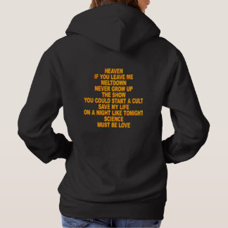The Show by Niall Horan Track List Hoodie