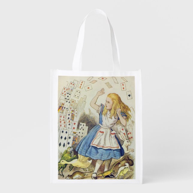 The Shower of Cards Grocery Bag (Front)