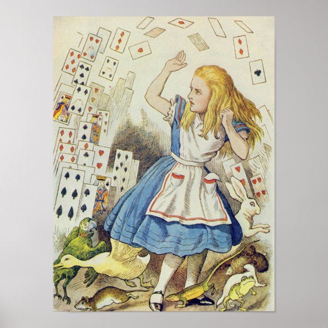 The Shower of Cards Poster (Front)