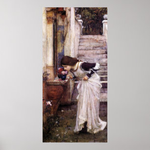 The Shrine, by John William Waterhouse - 1895 Poster