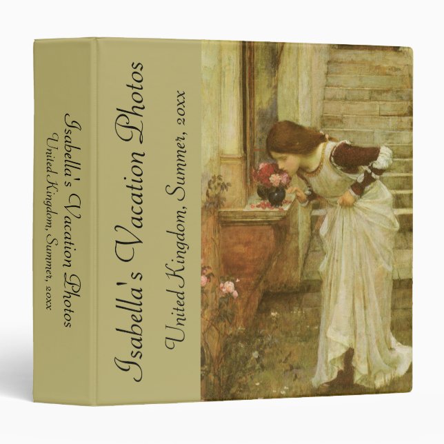 The Shrine by John William Waterhouse Binder (Front/Spine)