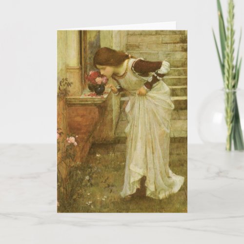 The Shrine by John William Waterhouse Card