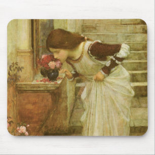 The Shrine by John William Waterhouse Mouse Pad