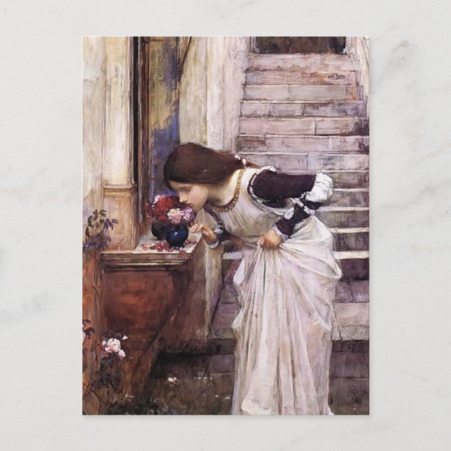 The Shrine  by John William Waterhouse Postcard (Front)