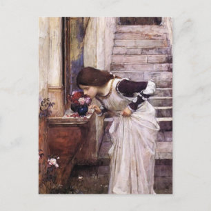 The Shrine by John William Waterhouse Postcard