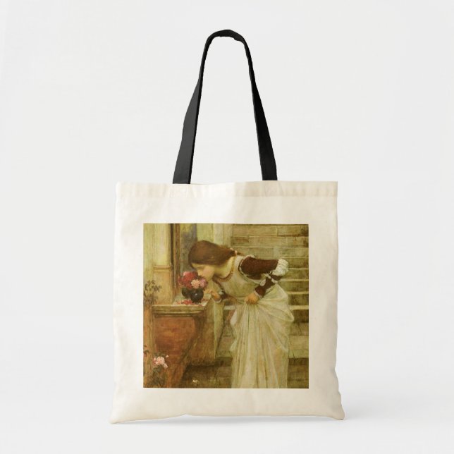 The Shrine by John William Waterhouse Tote Bag (Front)