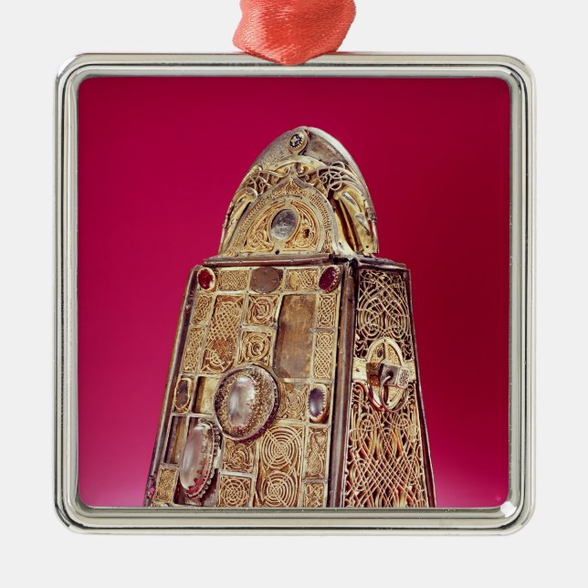 The shrine of St. Patrick's Bell Metal Ornament (Front)