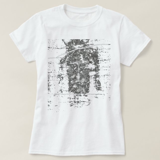 The Shroud of Turin Holy Face of Jesus  T-Shirt (Design Front)