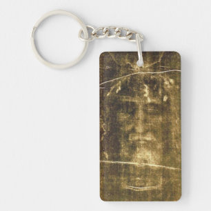 The Shroud of Turin Magnet Keychain