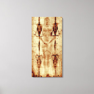 The Shroud of Turin Stretched Canvas Print