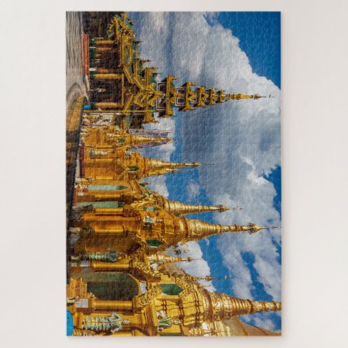 The Shwedagon Pagoda in Rangoon Myanmar Puzzle