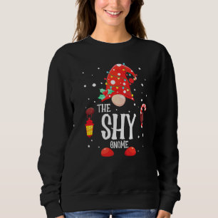 The Shy Gnome Matching Family Christmas Gnome Paja Sweatshirt