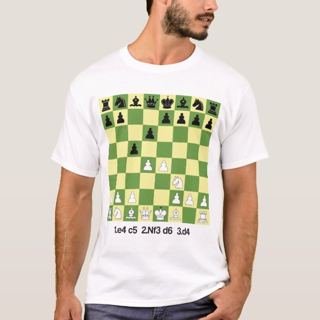 Chess - sicilian defense t-shirt