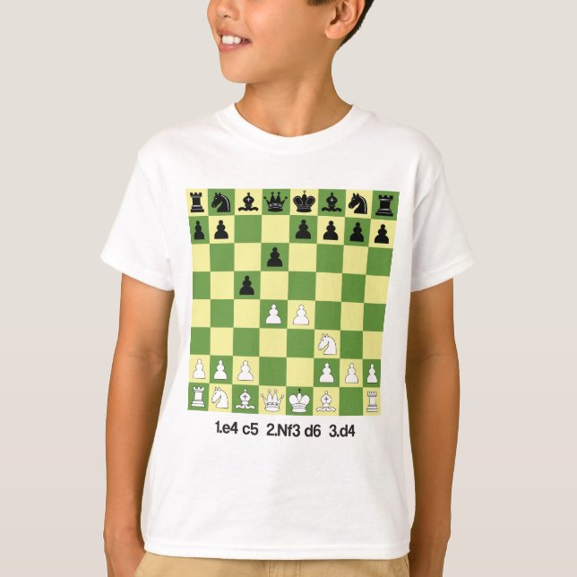 The Sicilian Defense Chess Openings Shirt Chess (Front)