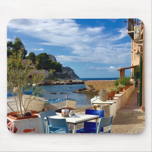 The Sicilian Fishing Village Mouse Pad
