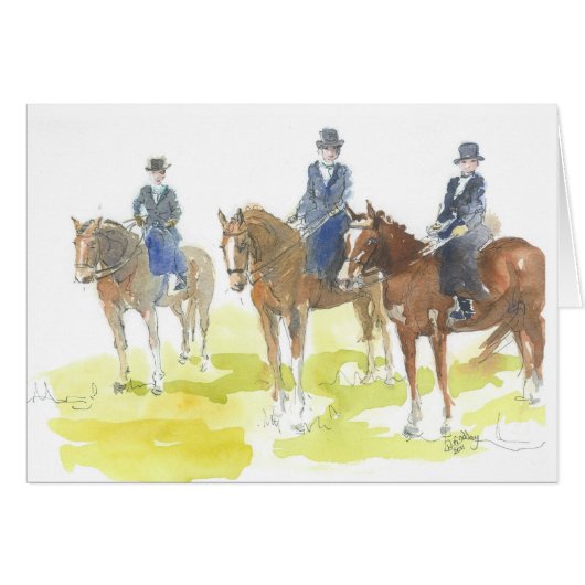 The side saddle class cards (Front Horizontal)