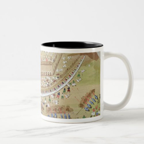 The Siege of Athens in 1827 from the Pictorial Hi Two_Tone Coffee Mug