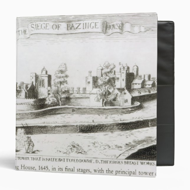 The Siege of Basing House, 1645 Binder (Front/Inside)