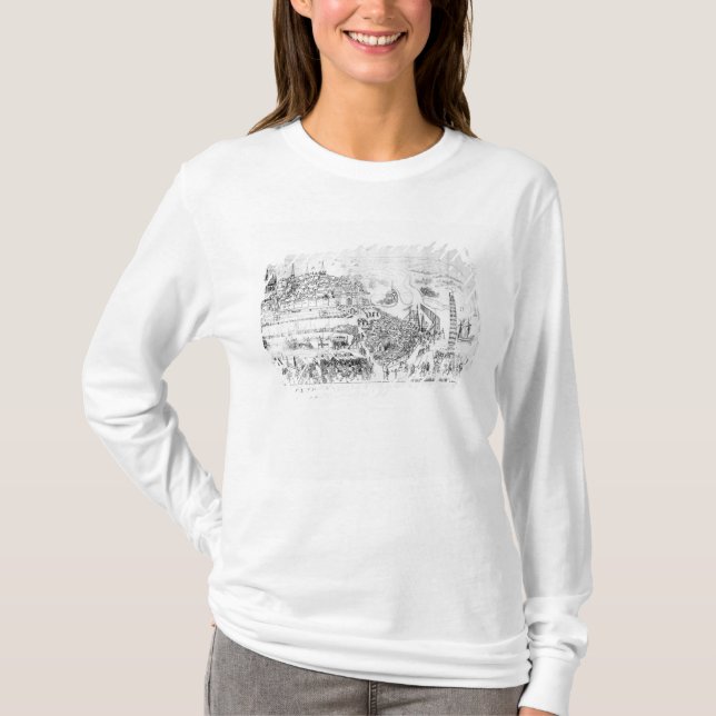 The Siege of Boulogne by King Henry VIII T-Shirt (Front)