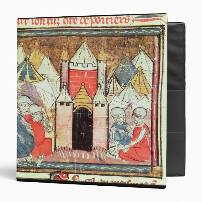 The Siege of Chateau-Gaillard 3 Ring Binder (Front/Inside)
