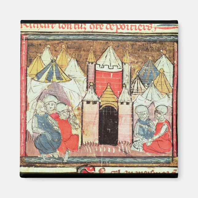 The Siege of Chateau-Gaillard Magnet (Front)