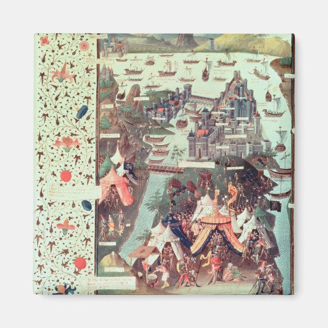 The Siege of Constantinople Magnet (Front)