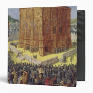 The Siege of Jerusalem by Nebuchadnezzar 3 Ring Binder