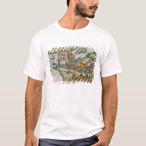 The Siege of Louvain and the Heroism of Harman Reu T_Shirt