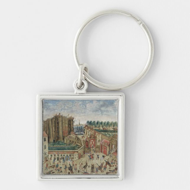 The Siege of the Bastille, 1789 Keychain (Front)